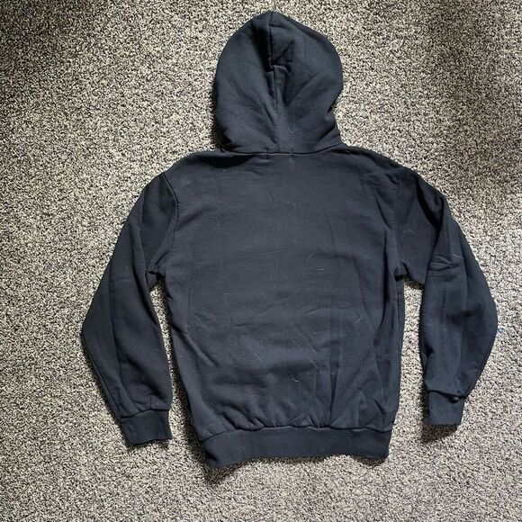 Talentless Activewear Hoodie Women's Unisex Small Black Lightweight Cotton Long - Picture 6 of 6